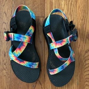 Chaco Youth Girls or Boys Size 5 Tye Die